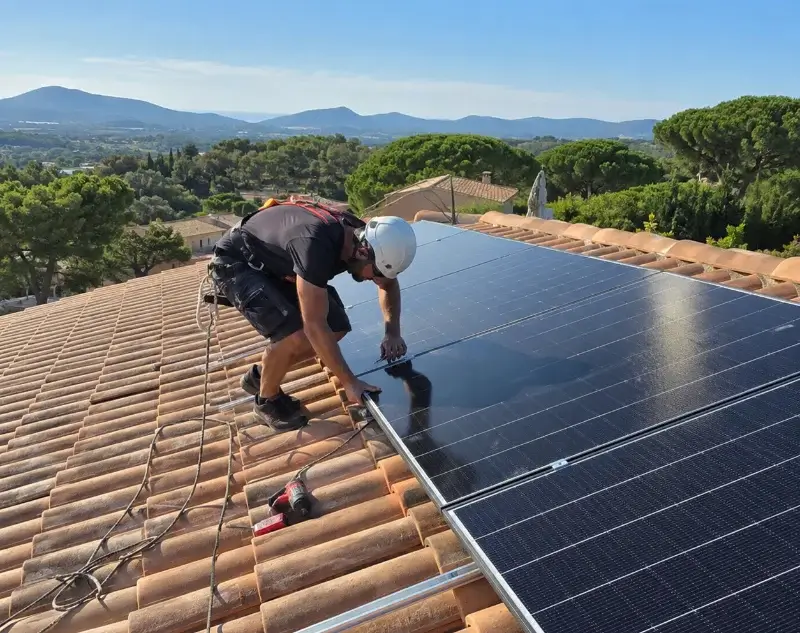Installateur panneaux solaires Thézan-des-Corbières — pose photovoltaïque sur toiture