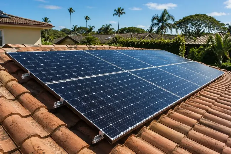 Installation de panneaux solaires à Thézan-des-Corbières